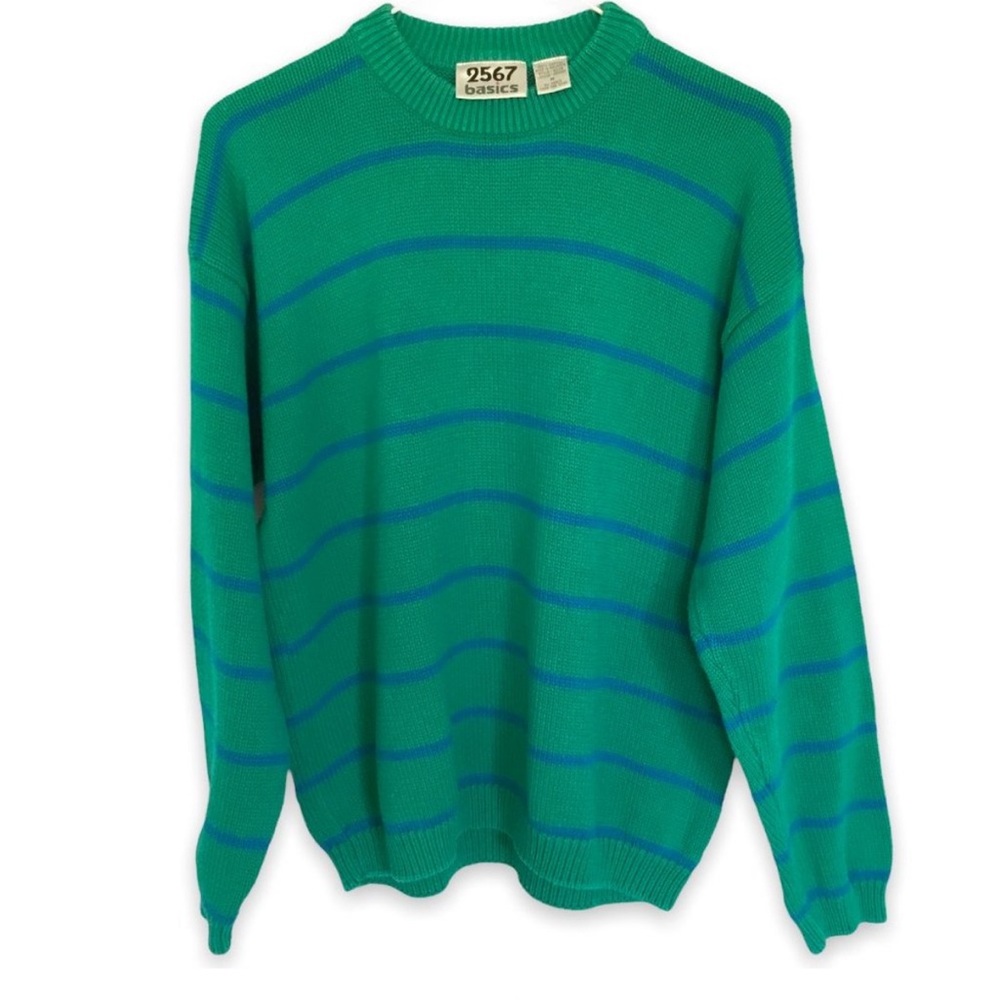 Nordstrom's 2567 Basics pullover heavy cotton crewneck sweater size Medium